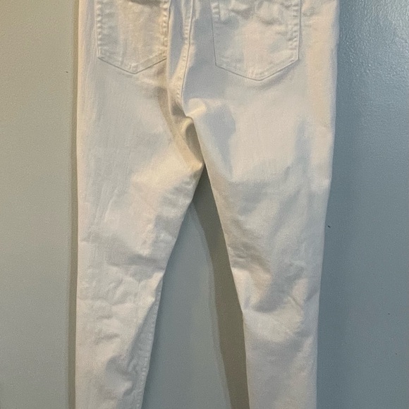 Loft Outlet like new White Skinny Ankle jeans size 6 - Picture 2 of 14